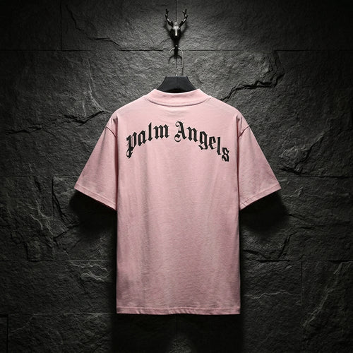 Camiseta Classic Palm Angels rosa, fotografía de producto