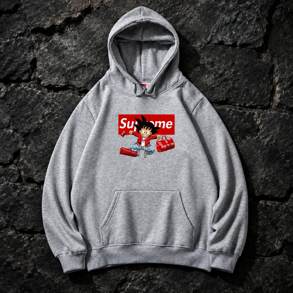 Supreme x Dragon Ball Goku Box Logo Hoodie
